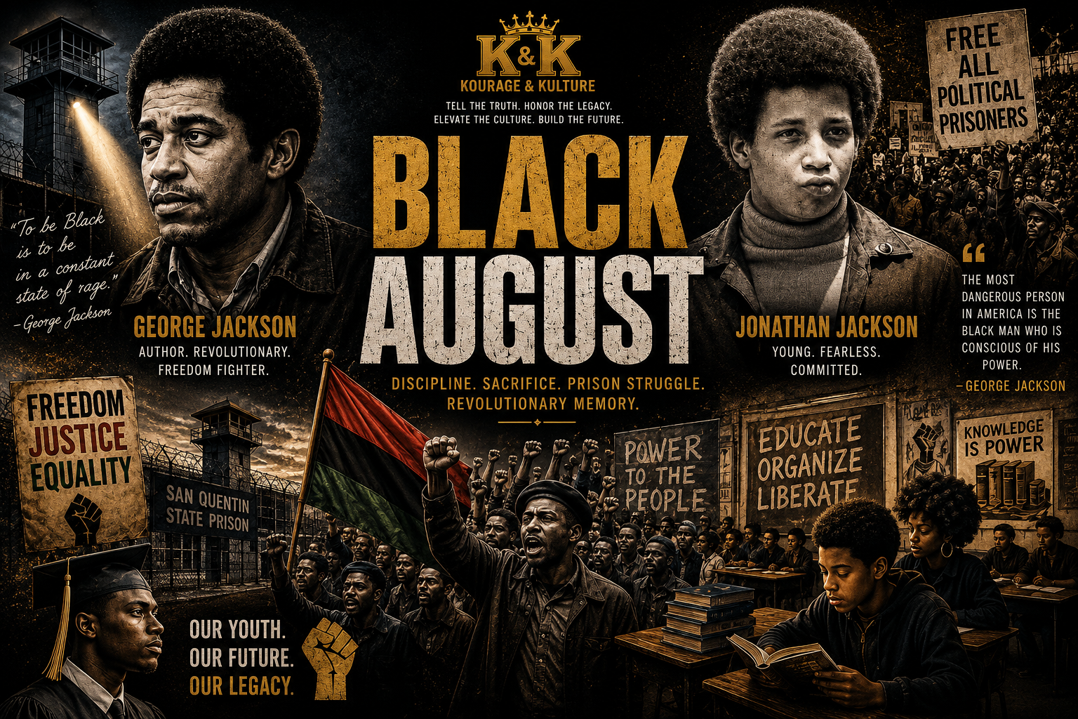 George Jackson, Jonathan Jackson & the Meaning of Black August